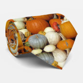 De grote stapel pompoenen Stropdas (Opgerold)
