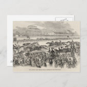 De Grote Steepel van Liverpool op woensdag Briefkaart (Voorkant / Achterkant)