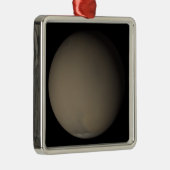 De grote stofwolken van 2001 op Mars Metalen Ornament (Rechts)