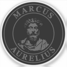 De grote stoïcijn Marcus Aurelius (grijs)
