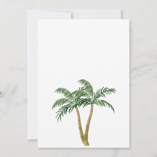 De Grote, Strand en surf verjaardagsthema feest Kaart (Achterkant)