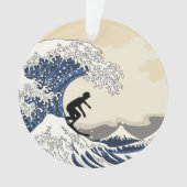 De Grote Surfer van Kanagawa Ornament (voorkant)