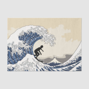 De Grote Surfer van Kanagawa Tissuepapier