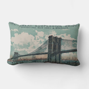 De grote Suspensie Bridge Lumbar Pillow Kussen