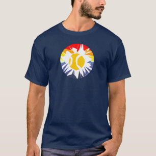 De grote T-shirt van het Tennis van de Slag voor