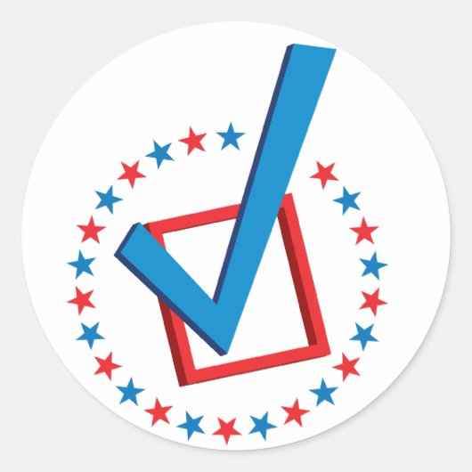 De grote teek ronde sticker (Voorkant)