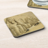 De Grote tempel van Abu Simbel, Nubia, uit "Egypte Onderzetter (Linkerzijde)