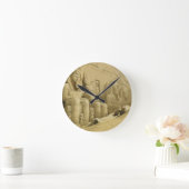 De Grote tempel van Abu Simbel, Nubia, uit "Egypte Ronde Klok (Huis)