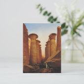 De grote tempel van Amun in Karnak Briefkaart (Staand voorkant)
