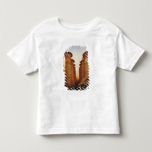 De grote tempel van Amun in Karnak Kinder Shirts (Voorkant)