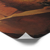 De grote tempel van Amun in Karnak Poster (Hoek)