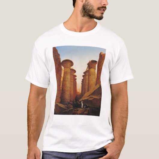 De grote tempel van Amun in Karnak T-shirt (Voorkant)