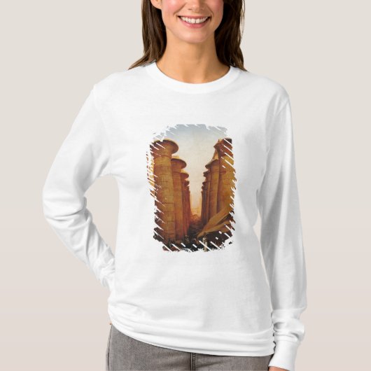 De grote tempel van Amun in Karnak T-shirt (Voorkant)