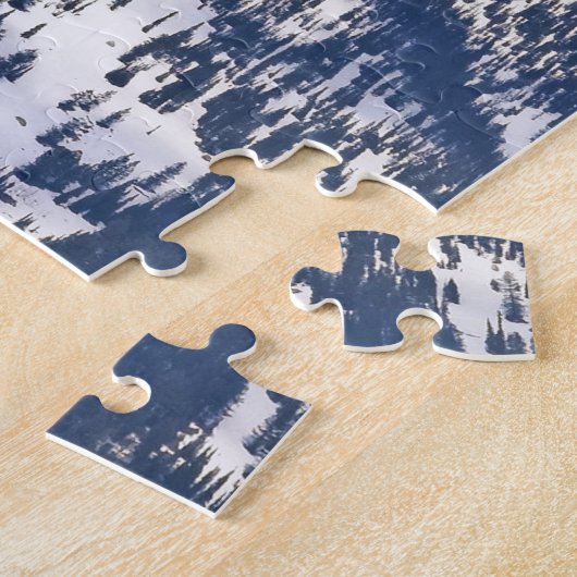 De Grote Tetongebergte - 20x20 - 676 pcs. Legpuzzel (Zijkant)