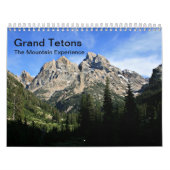 De Grote Tetons Kalender (Hoes)