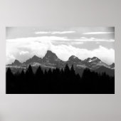 De Grote Tetons Poster (Voorkant)