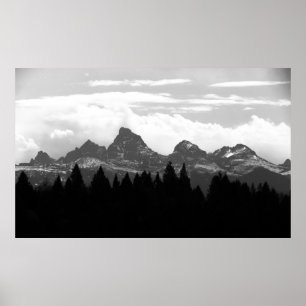 De Grote Tetons Poster
