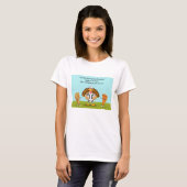De Grote Thanksgiving Showdown Pompoen en Appel T-shirt (Voorkant volledig)