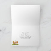 De Grote Thanksgiving Showdown Pumpkin en Apple Kaart (Binnen)