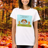 De Grote Thanksgiving Showdown Pumpkin en Apple T-shirt