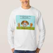 De Grote Thanksgiving Showdown Pumpkin en Apple T-shirt (Voorkant)