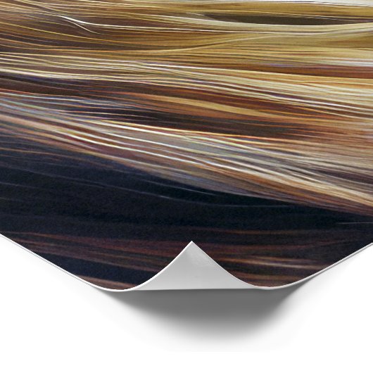 De grote tijger poster (Hoek)