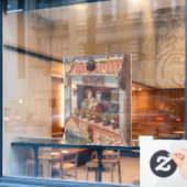 De Grote Tovenaar Raamsticker (Cafe Raam)