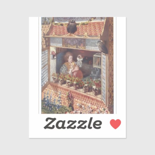 De Grote Tovenaar Sticker (Vel)