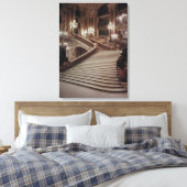 De grote trap van de Opera-Garnier Canvas Afdruk (Insitu (Slaapkamer))