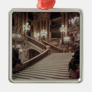 De grote trap van de Opera-Garnier Metalen Ornament
