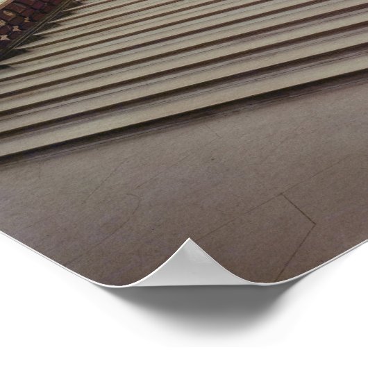 De grote trap van de Opera-Garnier Poster (Hoek)