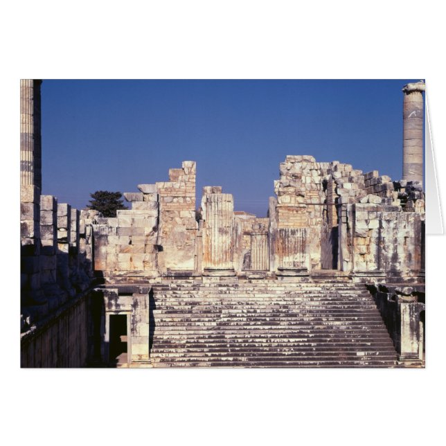 De grote trap van de tempel van Apollo (Voorkant Horizontaal)