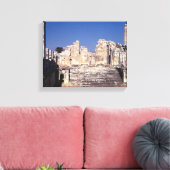 De grote trap van de tempel van Apollo Canvas Afdruk (Insitu (Woonkamer))