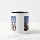 De grote trap van de tempel van Apollo Mok (Midden)