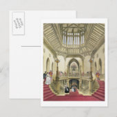 De grote trap, Windsor Castle, van 'A Histo' Briefkaart (Voorkant / Achterkant)