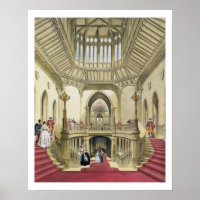 De grote trap, Windsor Castle, van 'A Histo'