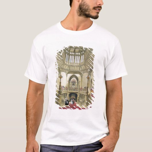 De grote trap, Windsor Castle, van 'A Histo' T-shirt (Voorkant)