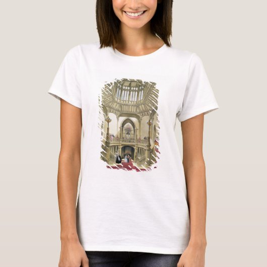 De grote trap, Windsor Castle, van 'A Histo' T-shirt (Voorkant)