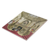 De grote trap, Windsor Castle, van 'A Histo' Tegeltje (Zijkant)