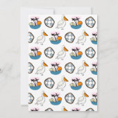 De grote tropische eerste verjaardag kaart (Achterkant)