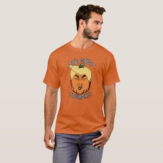 De grote Trumpkin - Botten T-shirt (Voorkant volledig)