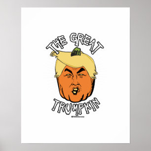De grote Trumpkin - Schets Poster