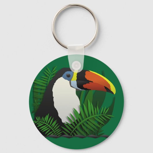 De Grote Tucan Sleutelhanger (Voorkant)