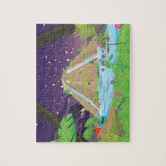 De grote tuinen van Babylon Legpuzzel (Verticaal)