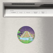 De grote tuinen van Babylon Magneet (Insitu (Vaatwasser))