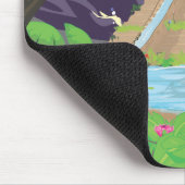 De grote tuinen van Babylon Muismat (Hoek)