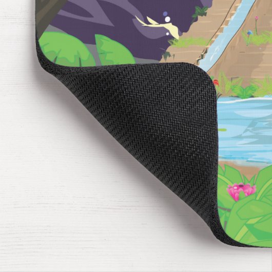 De grote tuinen van Babylon Muismat (Hoek)