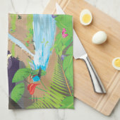 De grote tuinen van Babylon Theedoek (Quarter Fold)