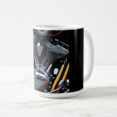 De Grote Tweeling - Motorfiets Motor Koffiemok (Voorkant rechts)