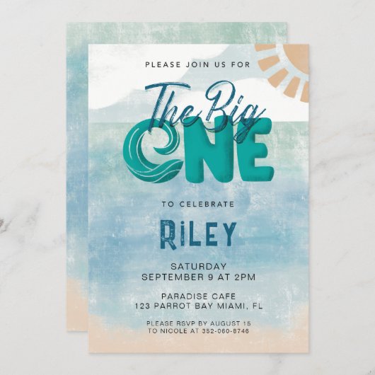 De grote uitnodiging (Voorkant / Achterkant)